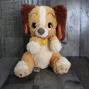 Disney Parks BABY LADY Plush Puppy Dog Lady and the Tramp 10" Stuffed Animal